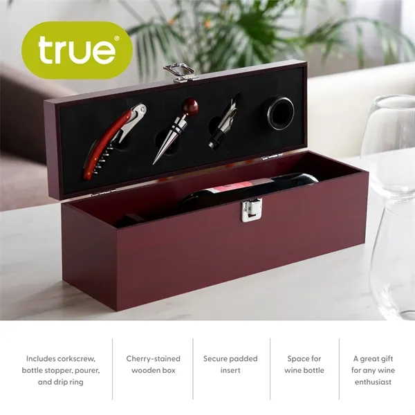 True® Cherry™: 1-Bottle Accessory Gift Set - True® Cherry™: 1-Bottle Accessory Gift Set - Image 7 of 9