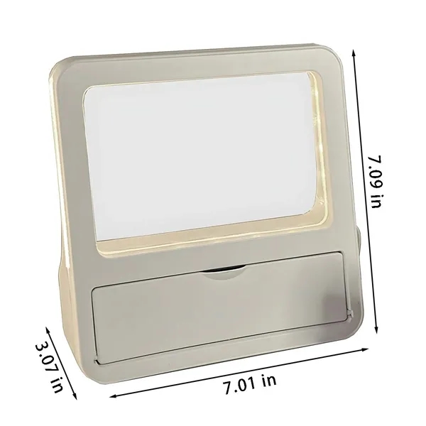 Desk reusable led dry erase note board with pen holder - Desk reusable led dry erase note board with pen holder - Image 1 of 4