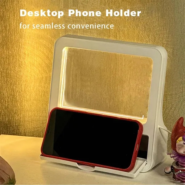 Desk reusable led dry erase note board with pen holder - Desk reusable led dry erase note board with pen holder - Image 3 of 4