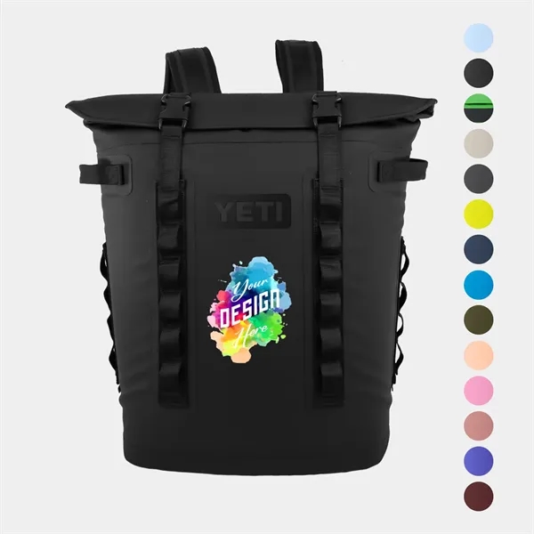 36-Can YETI® Insulated Soft Cooler Backpack 15.3" x 18.1" - 36-Can YETI® Insulated Soft Cooler Backpack 15.3" x 18.1" - Image 0 of 18