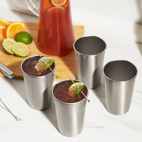 True® Stainless Steel Pint Cup - True® Stainless Steel Pint Cup - Image 8 of 8