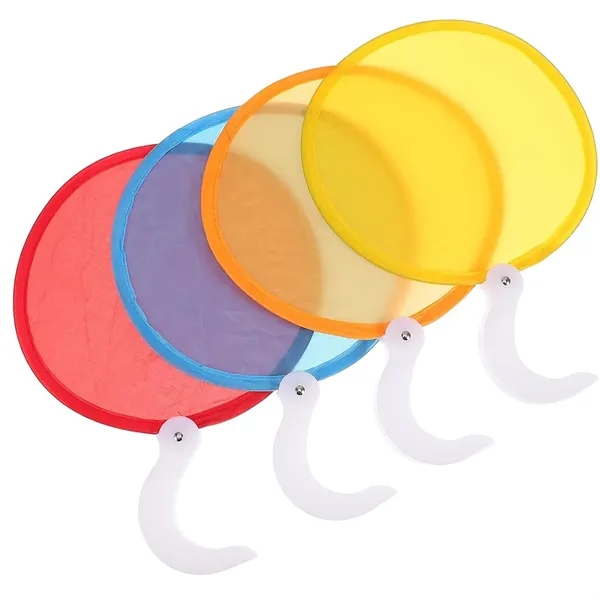 Flying Disc Flyer Folding Foldable Fan - Flying Disc Flyer Folding Foldable Fan - Image 8 of 12