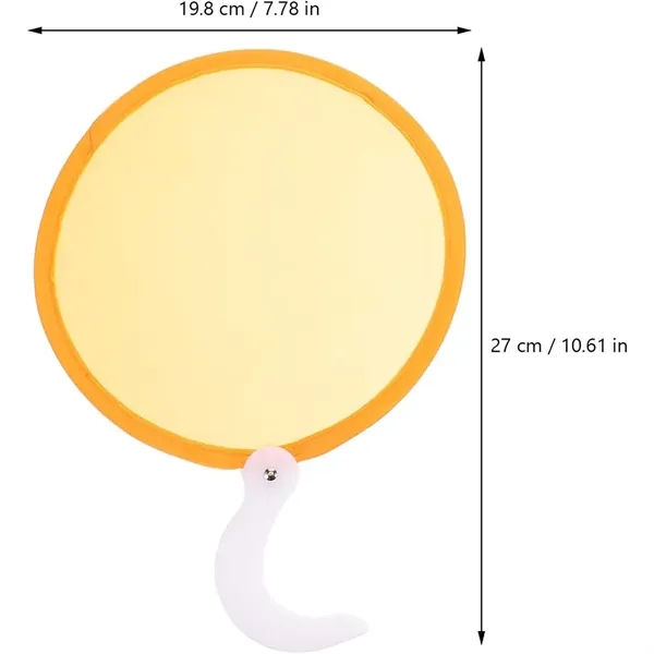 Polyester Folding Foldable Fan Flying Disc Flyer - Polyester Folding Foldable Fan Flying Disc Flyer - Image 5 of 5