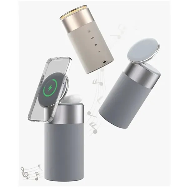 4-in-1 Wireless Charging Speaker - 4-in-1 Wireless Charging Speaker - Image 3 of 3