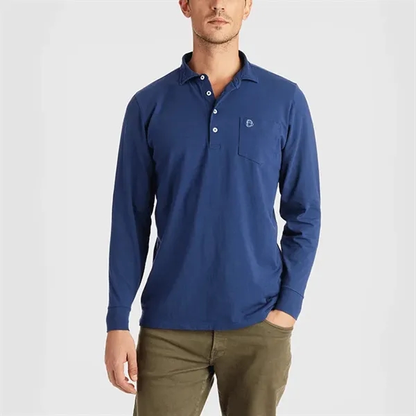 B. Draddy Men's Jack L/S Polo - B. Draddy Men's Jack L/S Polo - Image 1 of 6