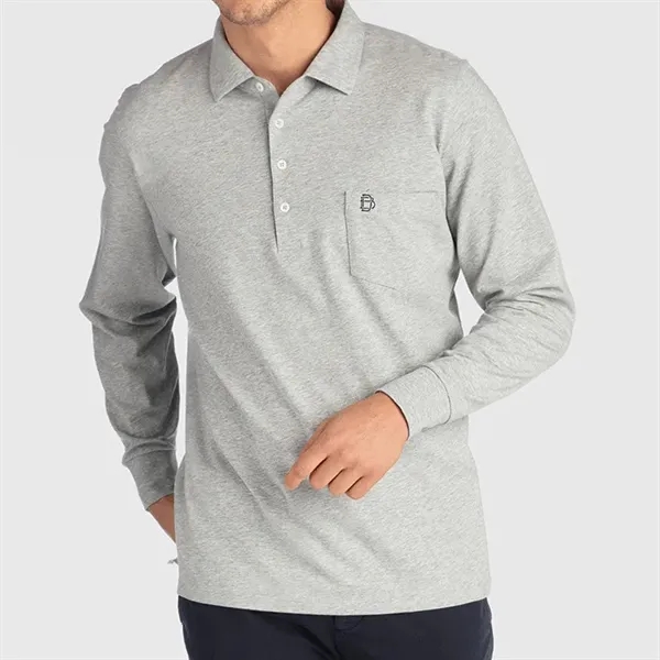 B. Draddy Men's Jack L/S Polo - B. Draddy Men's Jack L/S Polo - Image 3 of 6