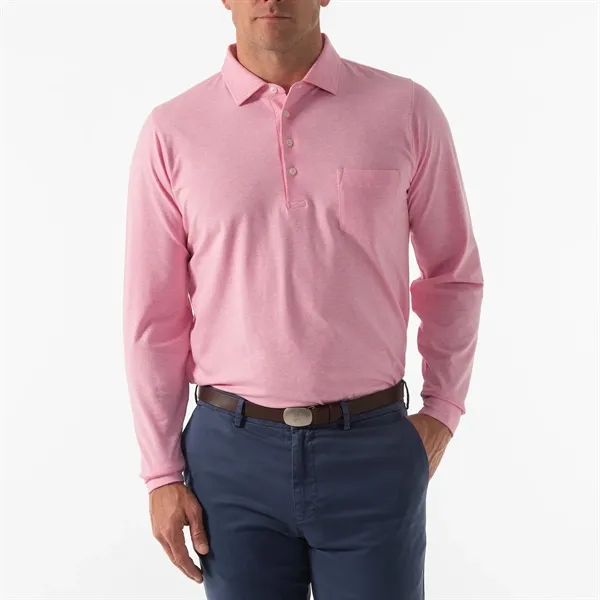 B. Draddy Men's Jack L/S Polo - B. Draddy Men's Jack L/S Polo - Image 4 of 6