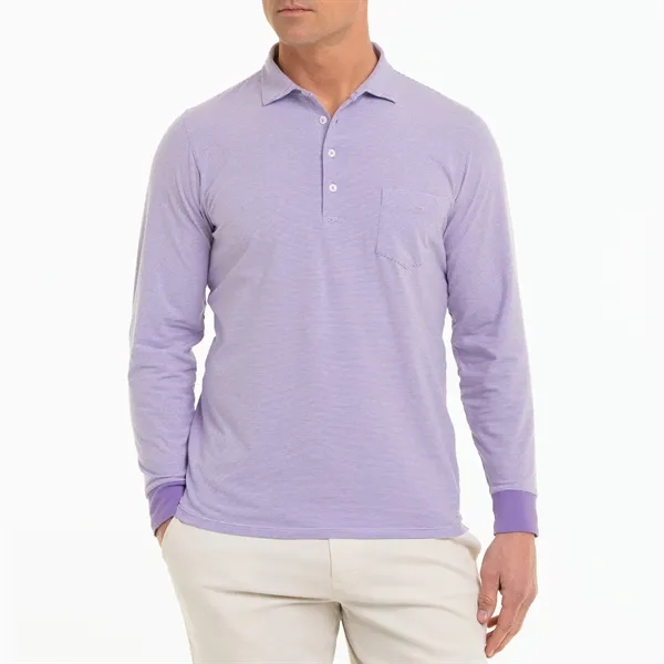 B. Draddy Men's Jack L/S Polo - B. Draddy Men's Jack L/S Polo - Image 6 of 6