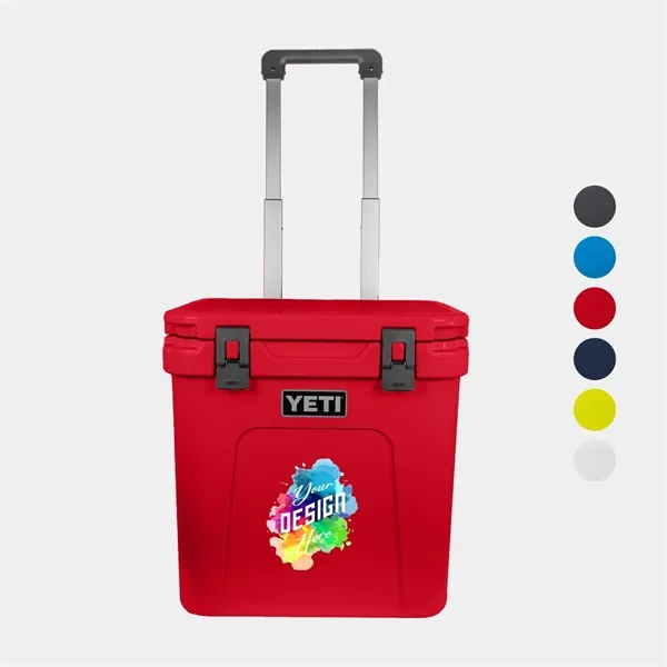 48 QT YETI® Roadie Wheeled Hard Cooler Ice Chest 20" x 20.6" - 48 QT YETI® Roadie Wheeled Hard Cooler Ice Chest 20" x 20.6" - Image 0 of 13