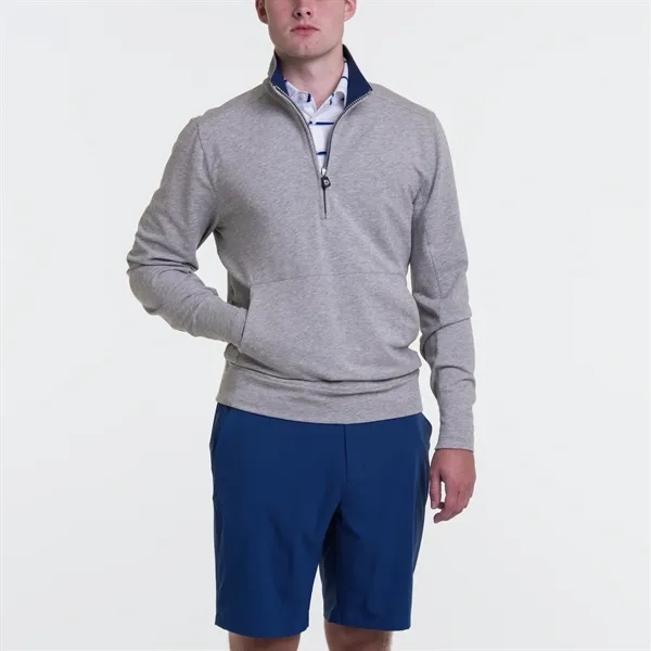 B. Draddy Men's Russel Quarter-Zip Pullover Sweatshirt - B. Draddy Men's Russel Quarter-Zip Pullover Sweatshirt - Image 0 of 2