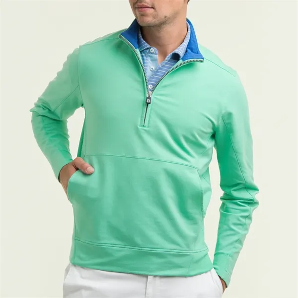 B. Draddy Men's Russel Quarter-Zip Pullover Sweatshirt - B. Draddy Men's Russel Quarter-Zip Pullover Sweatshirt - Image 1 of 2