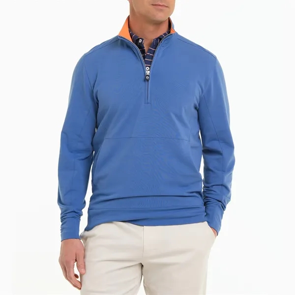 B. Draddy Men's Russel Quarter-Zip Pullover Sweatshirt - B. Draddy Men's Russel Quarter-Zip Pullover Sweatshirt - Image 2 of 2