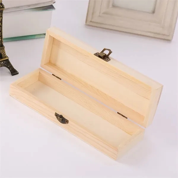 Handmade Educational Painted Student Solid Wood Pencil Case - Handmade Educational Painted Student Solid Wood Pencil Case - Image 2 of 4