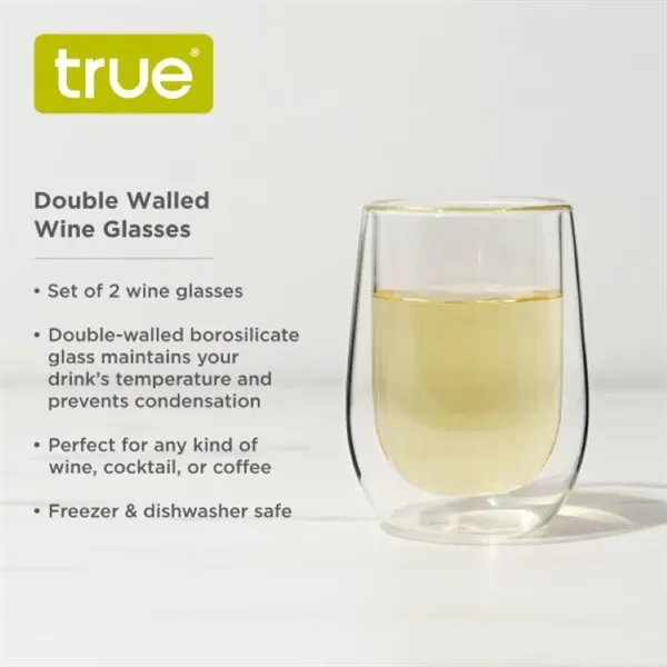 True® Double Walled Wine Glass - True® Double Walled Wine Glass - Image 7 of 7