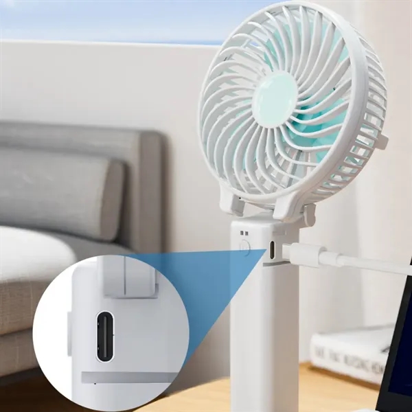 Hand Held Portable Mini Fan For School Travel Home Office - Hand Held Portable Mini Fan For School Travel Home Office - Image 2 of 5