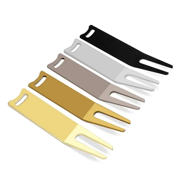 Metal Rectangle Golf Divot Tool For Repair And Maintenance - Metal Rectangle Golf Divot Tool For Repair And Maintenance - Image 2 of 5