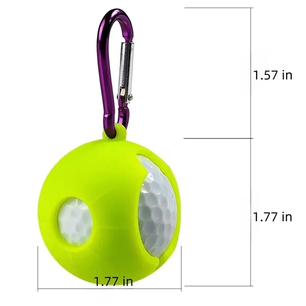 Environmentally Friendly Silicone Golf Ball Protective Cover - Environmentally Friendly Silicone Golf Ball Protective Cover - Image 1 of 5