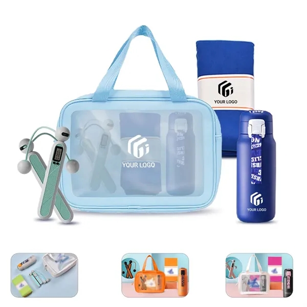 15oz tumbler skipping rope towel custom fitness gift set - 15oz tumbler skipping rope towel custom fitness gift set - Image 0 of 4