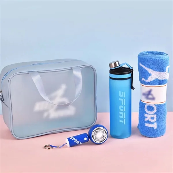 15oz tumbler skipping rope towel custom fitness gift set - 15oz tumbler skipping rope towel custom fitness gift set - Image 3 of 4