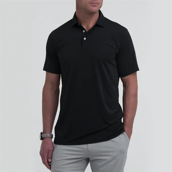 B. Draddy Men's Sport Ryan Solid Jersey Polo