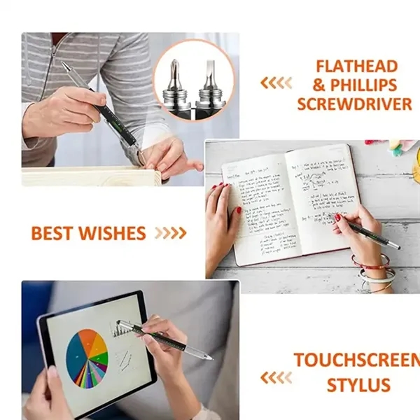 6 In 1 Multifunctional Pen - 6 In 1 Multifunctional Pen - Image 4 of 5