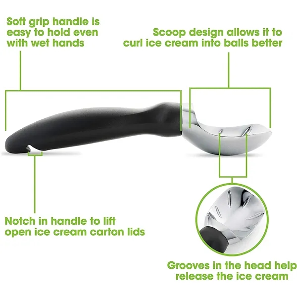 Ice Cream Scoop with Comfortable Handle - Ice Cream Scoop with Comfortable Handle - Image 4 of 5
