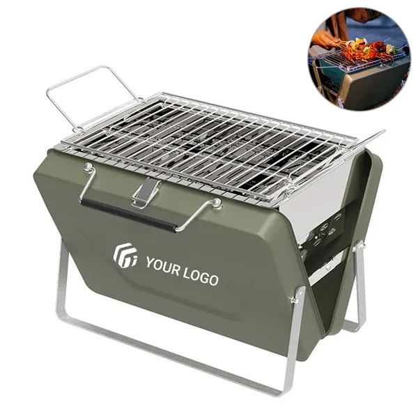 Household outdoor folding barbecue stove tabletop grill - Household outdoor folding barbecue stove tabletop grill - Image 0 of 4