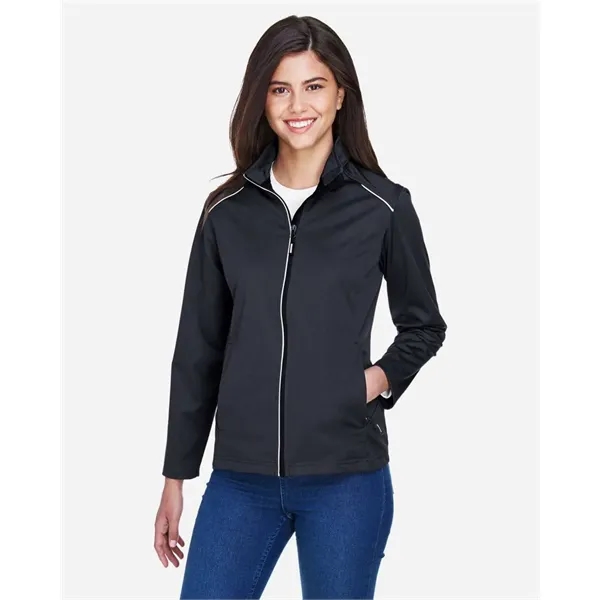CORE365 Women's Techno Lite Three-Layer Knit Tech-Shell - CORE365 Women's Techno Lite Three-Layer Knit Tech-Shell - Image 4 of 43