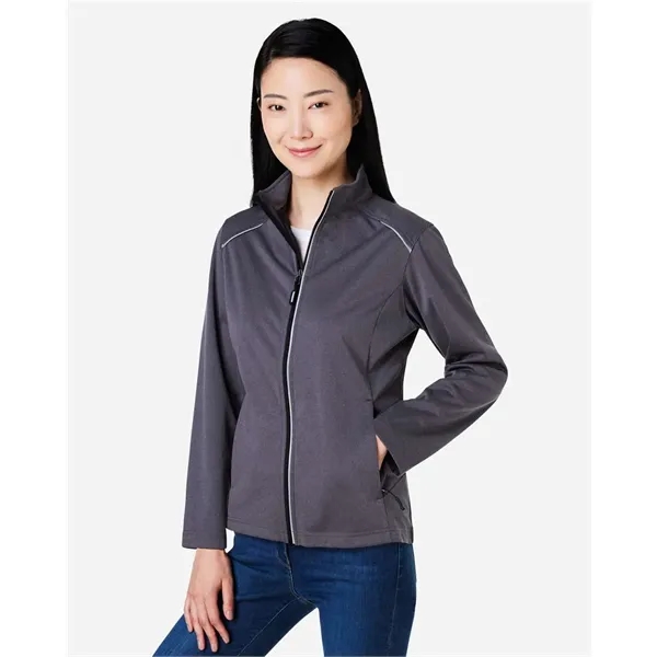 CORE365 Women's Techno Lite Three-Layer Knit Tech-Shell - CORE365 Women's Techno Lite Three-Layer Knit Tech-Shell - Image 16 of 43
