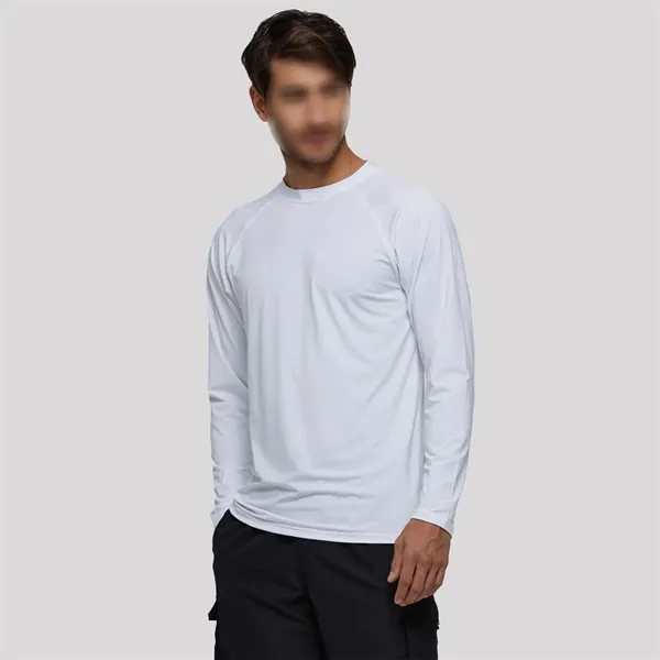 Swim beach long sleeve fishing sun shirts men rash guard - Swim beach long sleeve fishing sun shirts men rash guard - Image 3 of 4