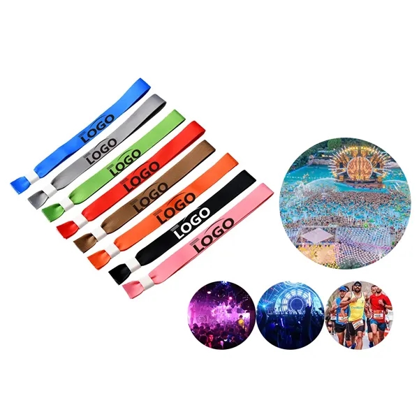 Custom Disposable Thermal Transfer Wristband For Events - Custom Disposable Thermal Transfer Wristband For Events - Image 0 of 2