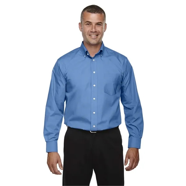 Devon & Jones Men's Crown Collection® Tall Broadcloth Wov... - Devon & Jones Men's Crown Collection® Tall Broadcloth Wov... - Image 4 of 11