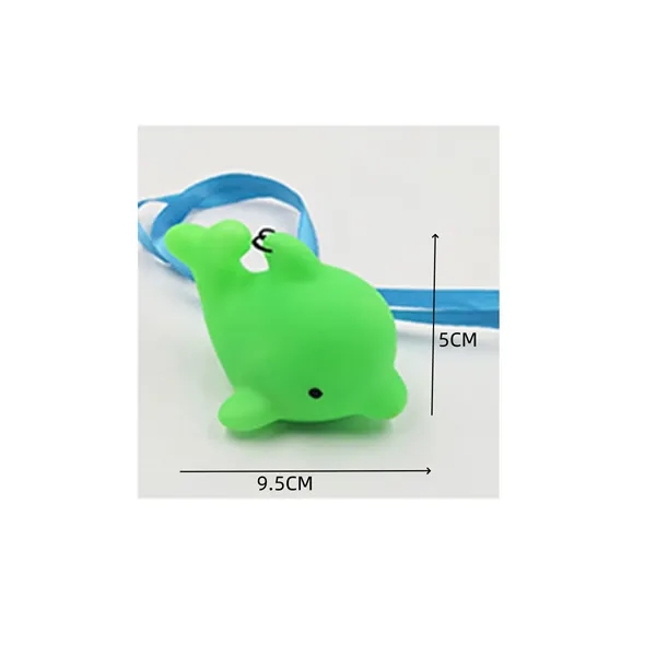 Colorful Hanging Rope Whale Luminous Toy - Colorful Hanging Rope Whale Luminous Toy - Image 1 of 4