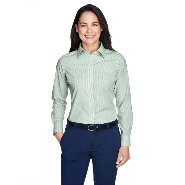 Devon & Jones Women's Crown Collection® Banker Stripe Wov... - Devon & Jones Women's Crown Collection® Banker Stripe Wov... - Image 4 of 15