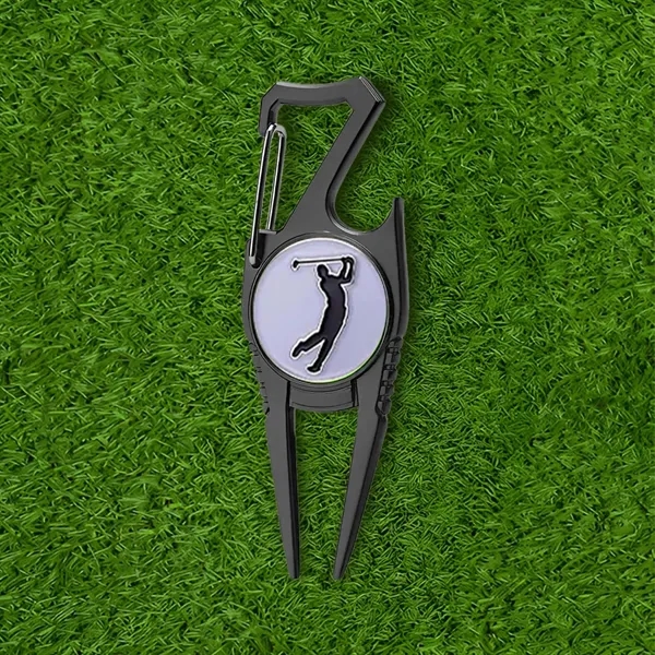 High-Quality Soft Enamel Golf Divot Repair Tool