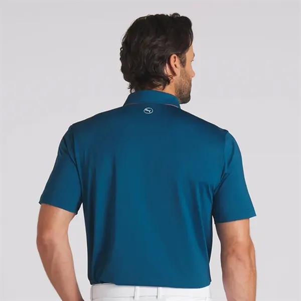 PUMA® MATTR Brigade UPF 40+ Men's Golf Polo Shirt - PUMA® MATTR Brigade UPF 40+ Men's Golf Polo Shirt - Image 2 of 21