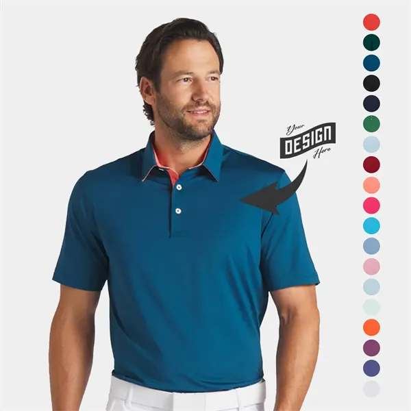 PUMA® MATTR Brigade UPF 40+ Men's Golf Polo Shirt - PUMA® MATTR Brigade UPF 40+ Men's Golf Polo Shirt - Image 0 of 21