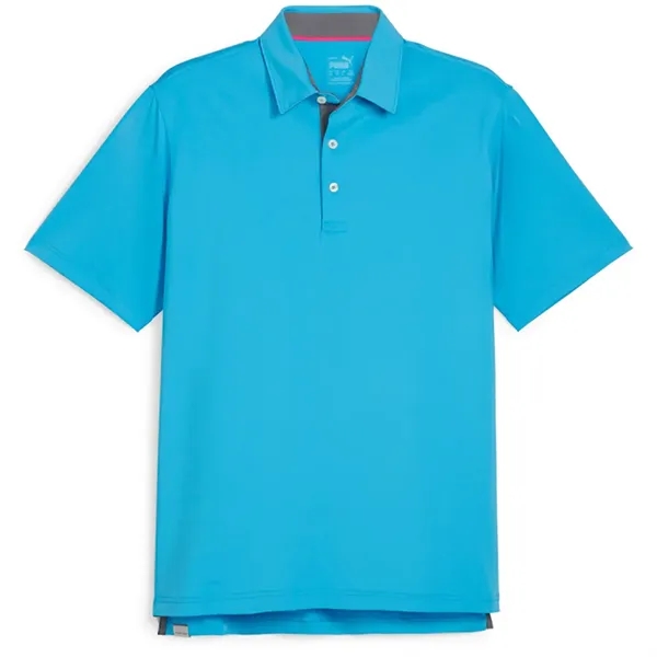 PUMA® MATTR Brigade UPF 40+ Men's Golf Polo Shirt - PUMA® MATTR Brigade UPF 40+ Men's Golf Polo Shirt - Image 11 of 21