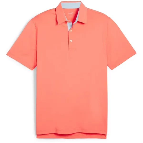 PUMA® MATTR Brigade UPF 40+ Men's Golf Polo Shirt - PUMA® MATTR Brigade UPF 40+ Men's Golf Polo Shirt - Image 13 of 21