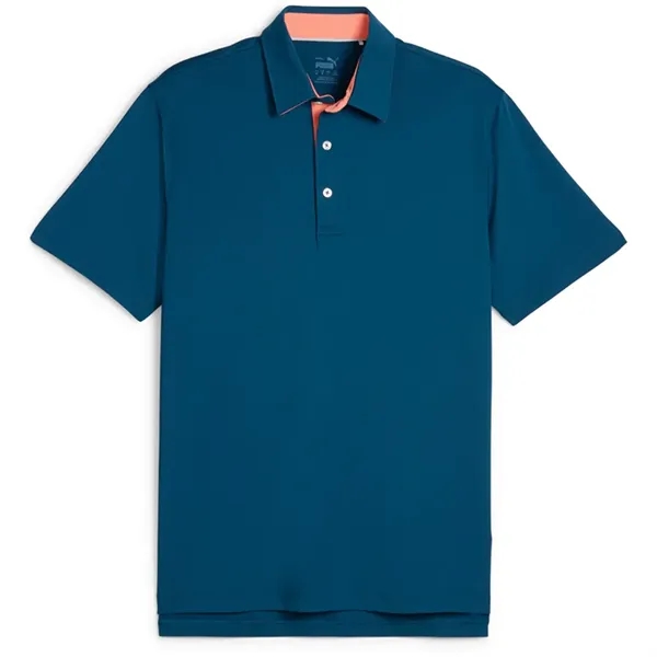 PUMA® MATTR Brigade UPF 40+ Men's Golf Polo Shirt - PUMA® MATTR Brigade UPF 40+ Men's Golf Polo Shirt - Image 19 of 21