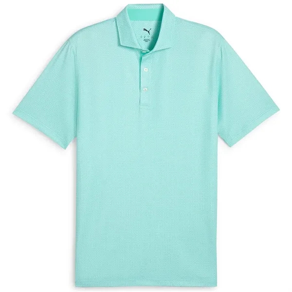 PUMA® MATTR Tile UPF 40+ Men's Golf Polo Shirt - PUMA® MATTR Tile UPF 40+ Men's Golf Polo Shirt - Image 2 of 6
