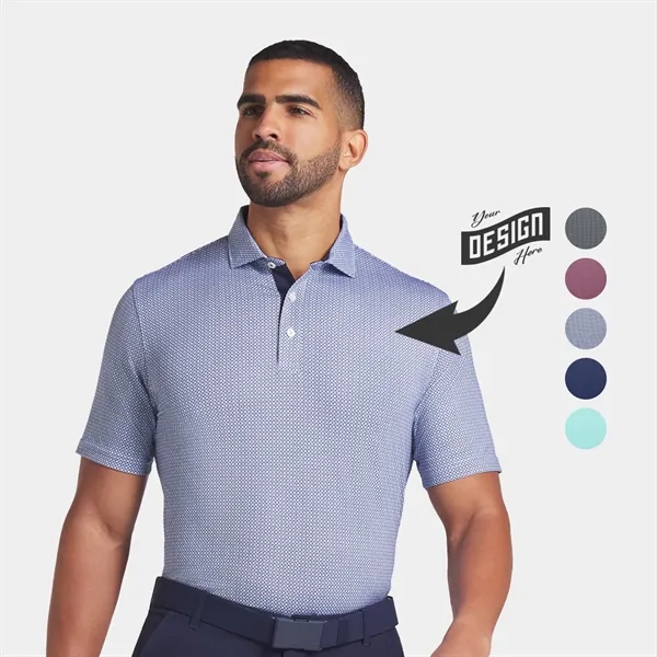 PUMA® MATTR Tile UPF 40+ Men's Golf Polo Shirt - PUMA® MATTR Tile UPF 40+ Men's Golf Polo Shirt - Image 0 of 6