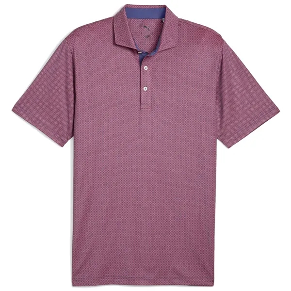 PUMA® MATTR Tile UPF 40+ Men's Golf Polo Shirt - PUMA® MATTR Tile UPF 40+ Men's Golf Polo Shirt - Image 5 of 6
