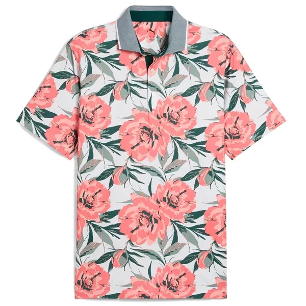 PUMA® MATTR Beautiful UPF 40+ Men's Game Golf Polo Shirt - PUMA® MATTR Beautiful UPF 40+ Men's Game Golf Polo Shirt - Image 3 of 3