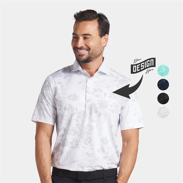 PUMA® MATTR Rose UPF 40+ Men's Golf Polo Shirt - PUMA® MATTR Rose UPF 40+ Men's Golf Polo Shirt - Image 0 of 5