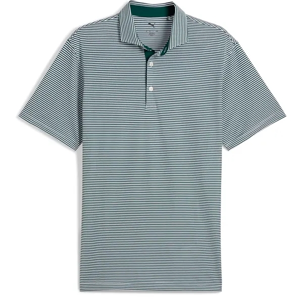 PUMA® Isle Pique Moisture Wicking Men's Golf Polo Shirt - PUMA® Isle Pique Moisture Wicking Men's Golf Polo Shirt - Image 5 of 18