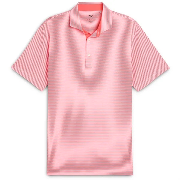 PUMA® Isle Pique Moisture Wicking Men's Golf Polo Shirt - PUMA® Isle Pique Moisture Wicking Men's Golf Polo Shirt - Image 12 of 18