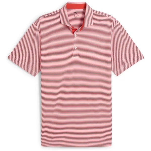 PUMA® Isle Pique Moisture Wicking Men's Golf Polo Shirt - PUMA® Isle Pique Moisture Wicking Men's Golf Polo Shirt - Image 15 of 18