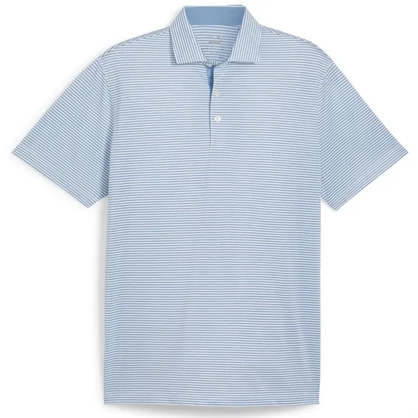 PUMA® Isle Pique Moisture Wicking Men's Golf Polo Shirt - PUMA® Isle Pique Moisture Wicking Men's Golf Polo Shirt - Image 18 of 18