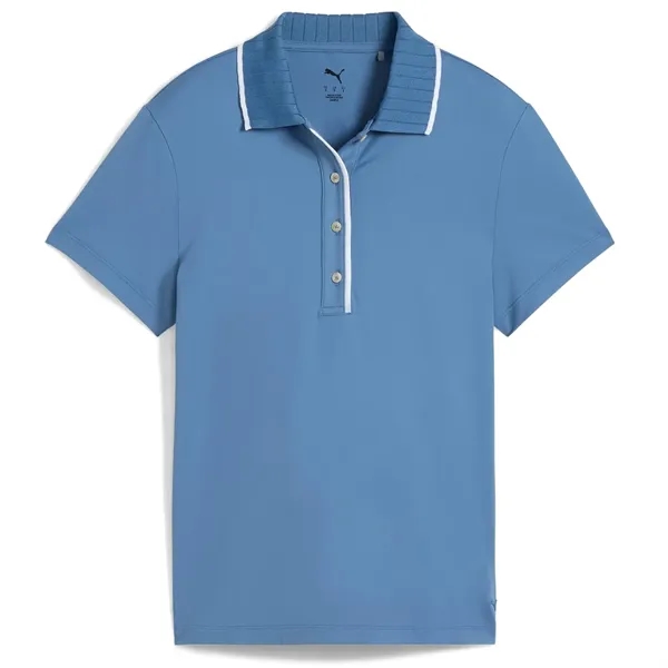 PUMA® CLOUDSPUN Bridges Women's Golf Polo Shirt - PUMA® CLOUDSPUN Bridges Women's Golf Polo Shirt - Image 3 of 10